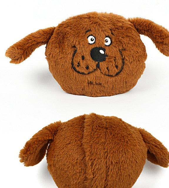 Electric Toy Ball Dog Cat Toy Automatic Pet Plush Ball Activation Automatic Ball Chew Plush animal