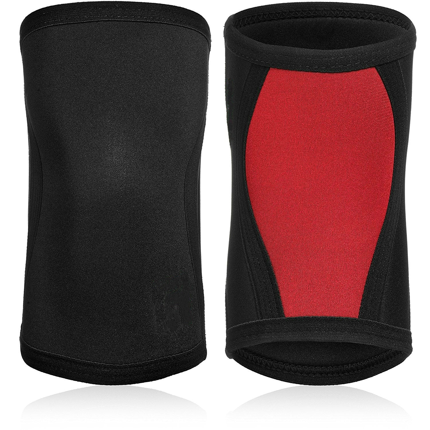 Knee Sleeves (1 Pair), 7mm Thick Compression Knee Braces   Support for Weightlifting | Cross Training | Powerliftimen