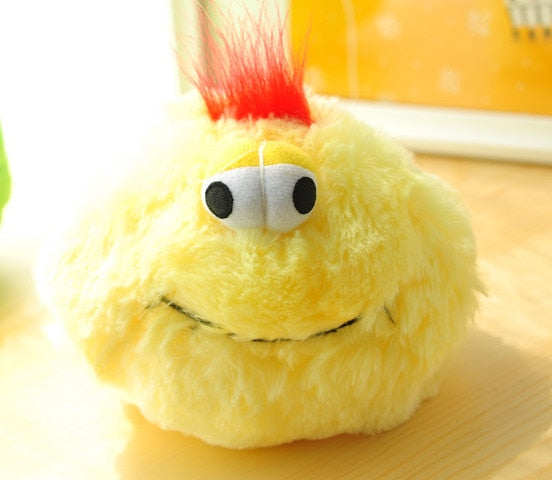 Electric Toy Ball Dog Cat Toy Automatic Pet Plush Ball Activation Automatic Ball Chew Plush animal