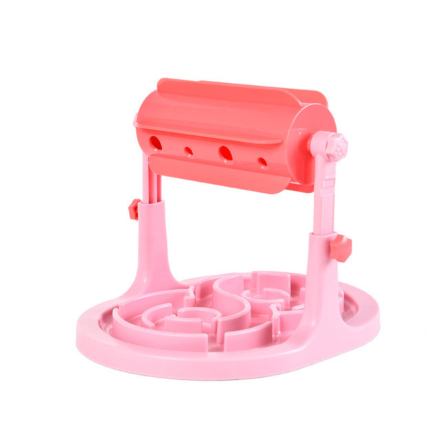 Interactive Pet Food Feeder Dog Cat Dispenser Slow Pet Foods Feeding  Toys Anti Choke Dog Slow Feeder Bowl  for Small Large Dogs