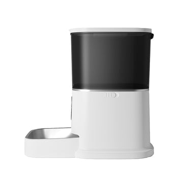 Smart Cat Feeder with Timed Remote Feeding, 6L Automatic Dog Food Dispenser, Pet Feeder with WiFi