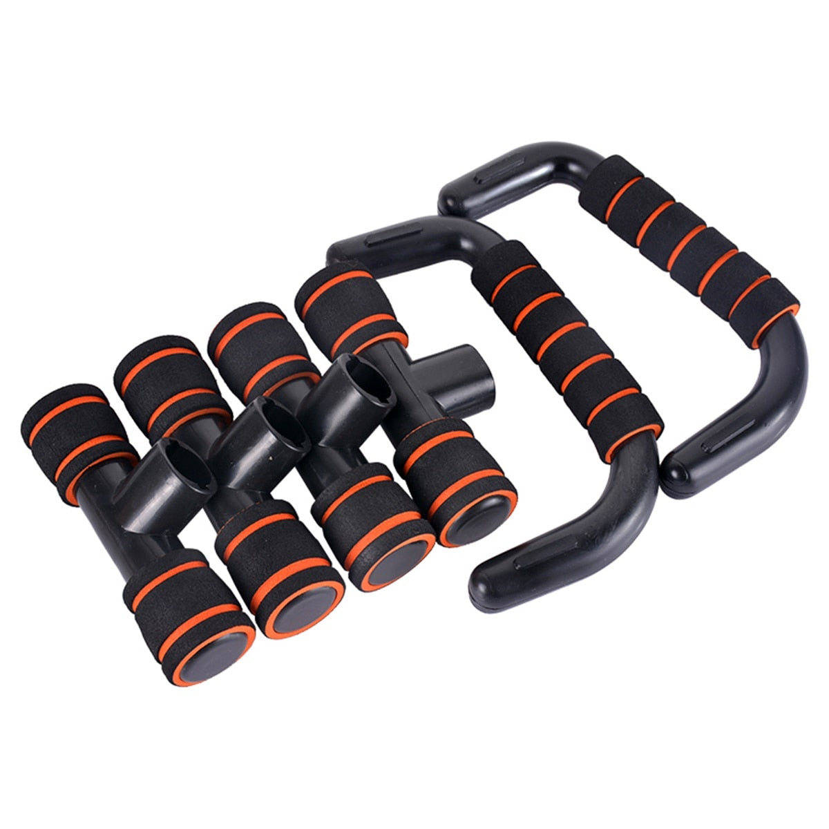 2Pcs/Set ABS Push Up Bar Body Fitness Training Tool Push-Ups Stand Bars Chest Muscle Exercise Sponge Hand Grip Holder Trainer